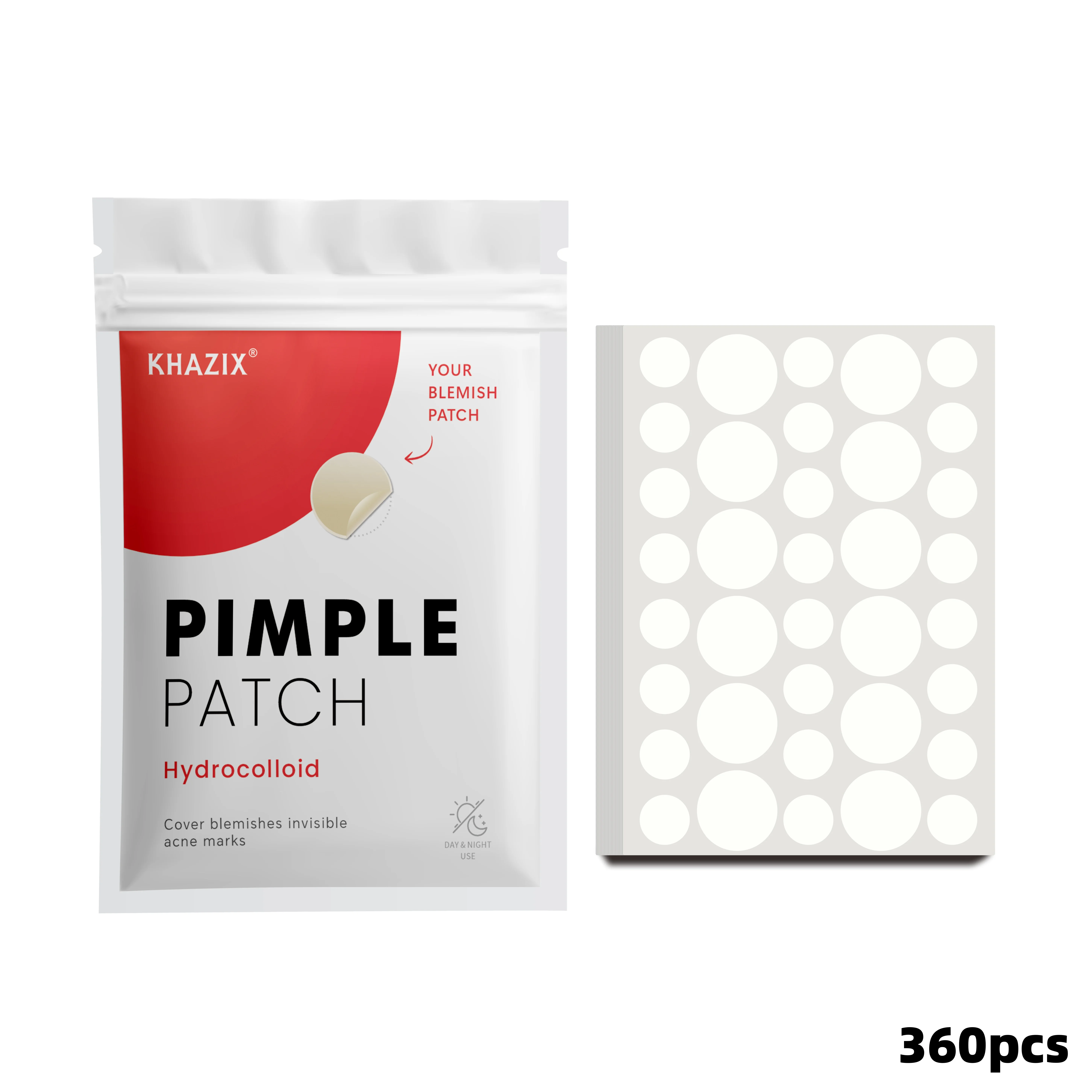 Hydrocolloid acne patches, round acne patches, star-shaped acne patches, birthday gifts, Valentine's Day gifts
