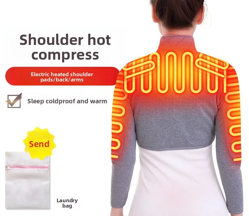 

Electric Heating Massage Shoulder Wrap Neck Warmer for Pain Relief and Warmth Shoulder Massager Body Massager