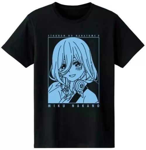 Unisex The Quintessential Quintuplets Campus Anime Otaku Streetwear Süßes Manga-Geschenk Bequemes T-Shirt für Damen und Herren – Detail 4