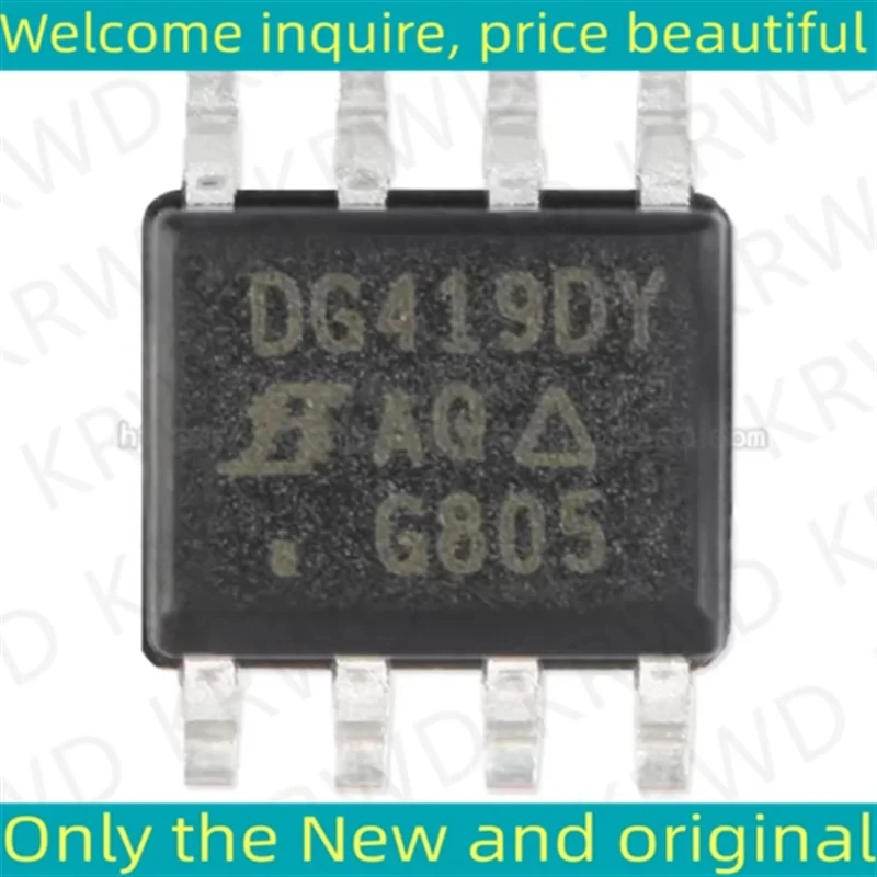 

10PCS DG419DY New and Original IC Chip SOP-8 DG419DY-T1-E3 DG419DY-T1 DG419DY-T