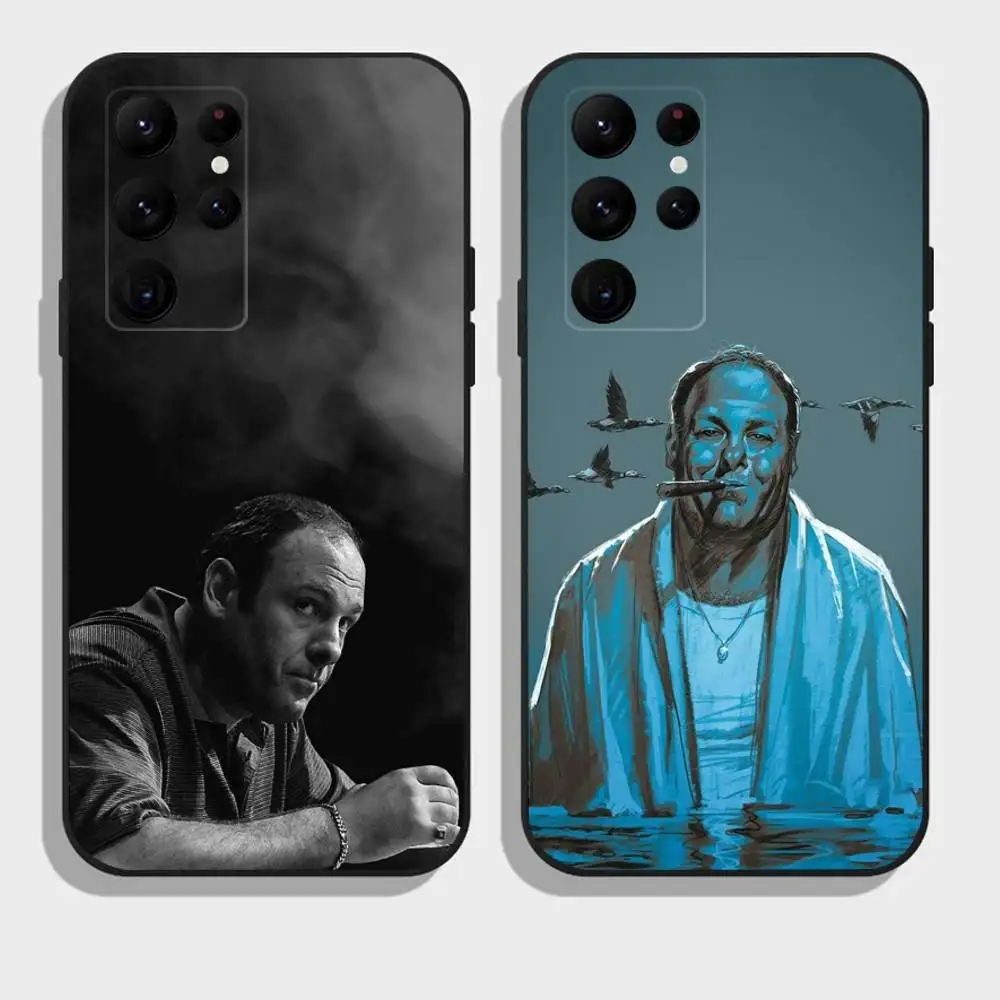 

The S-Sopranos T-Tony Phone Case For Samsung Galaxy A73,A72,A71,A70,A52,A51 Others Soft Black Cover