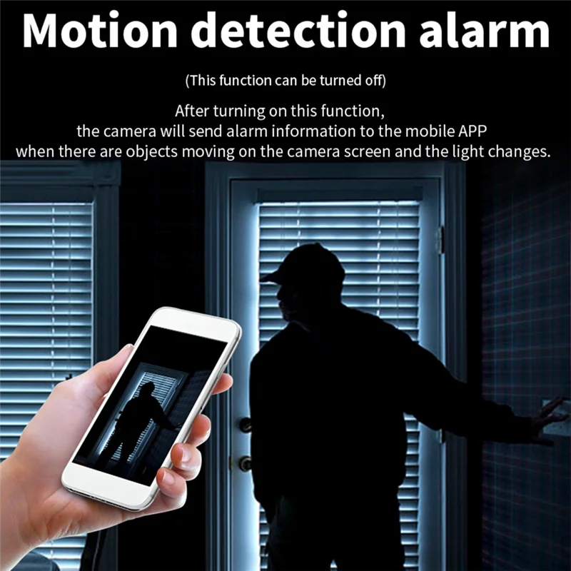 AA60-Night Vision Thin Camera HD Video Recorder For Night, Indoor And Outdoor, Remote, Security