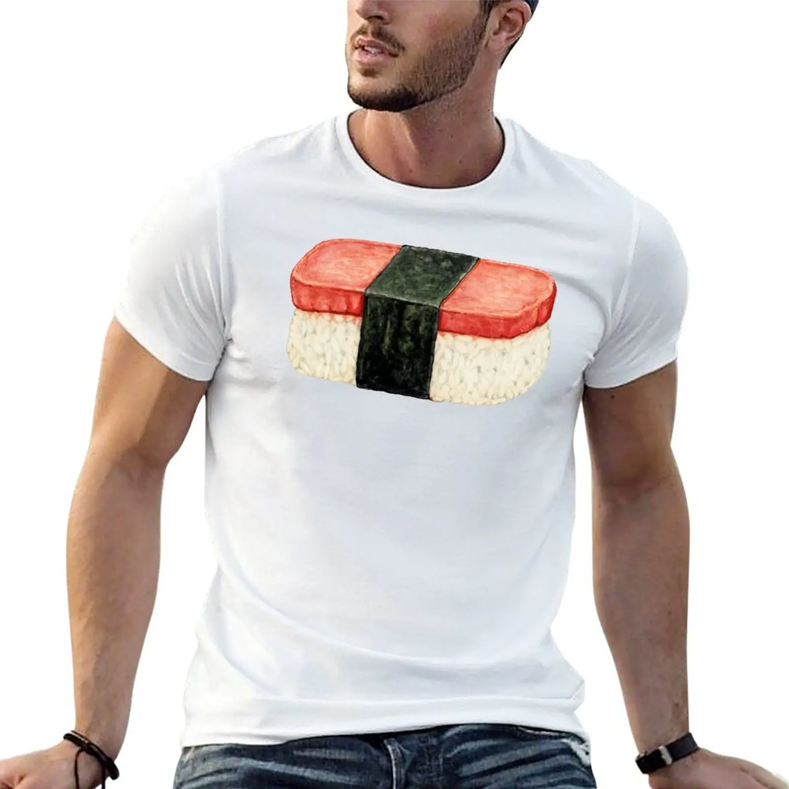 

Musubi - Blue T-Shirt man t shirt graphic anime t shirts oversize T-Shirt