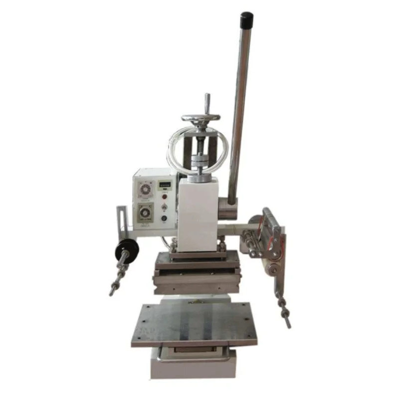 High Quality Gilding Machine Big Pressure Paper Bag Hot Foil Stamping Heat Press with Plate Printing Manual Leather
