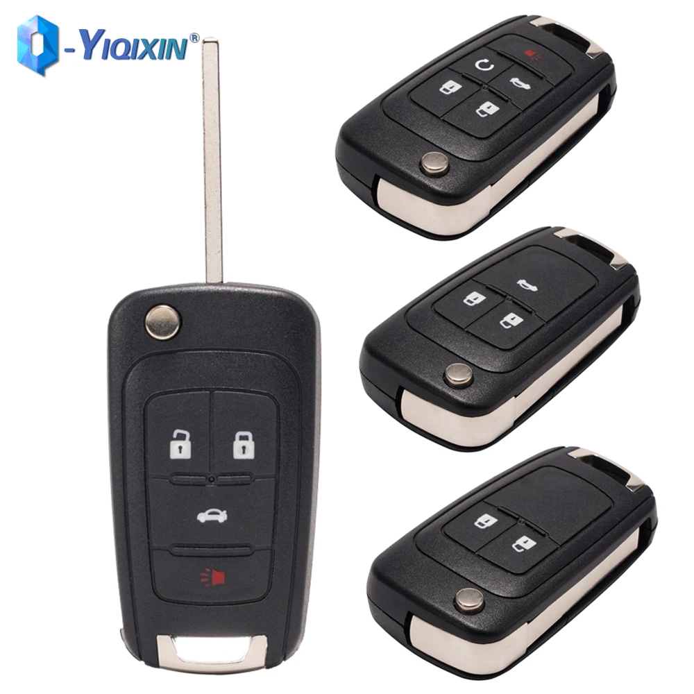 Remote Car Key Shell For Chevrolet Epica Cruze Lova Camaro Impala Sail Malibu Orlando Trax Spark Prism Aveo Key Case For Buick