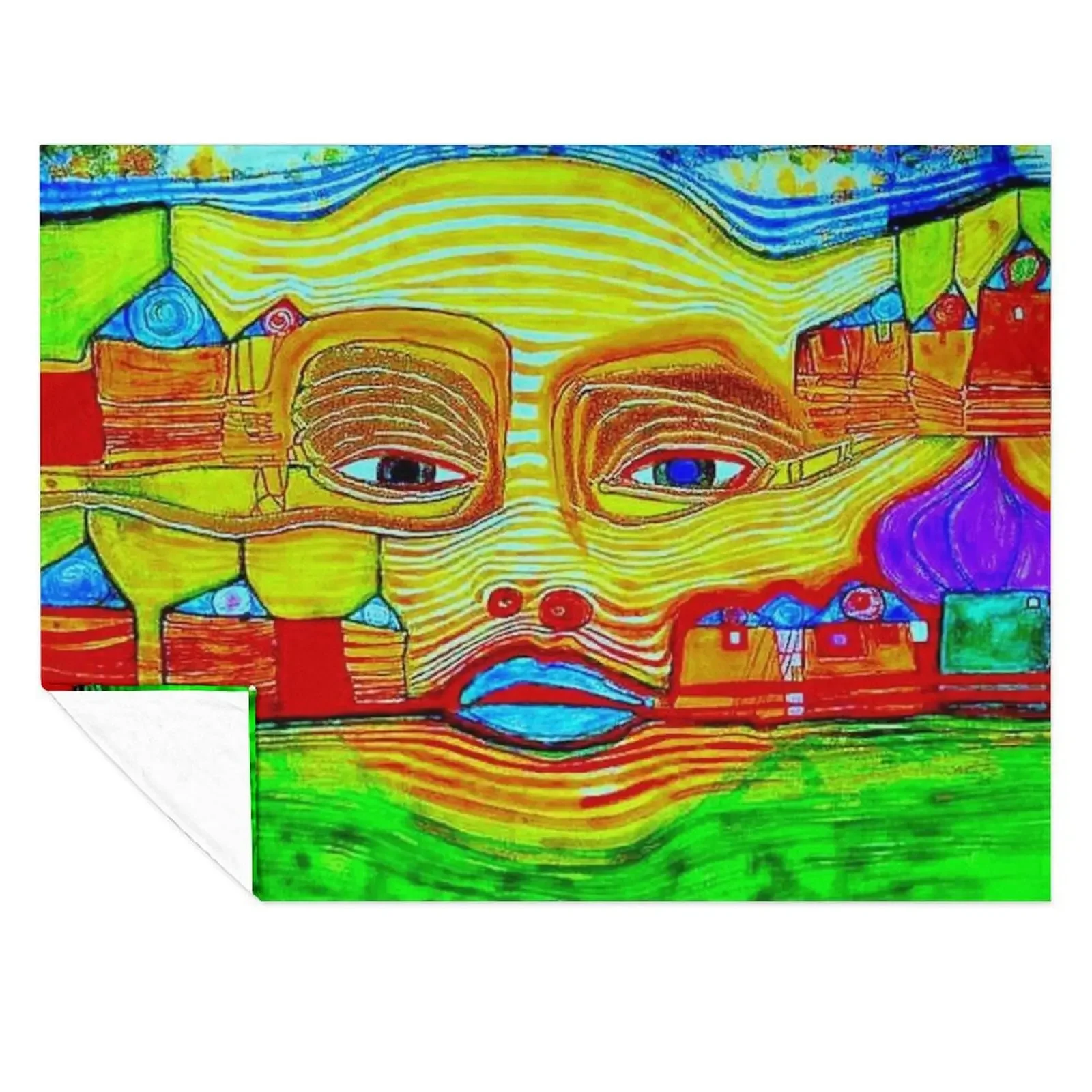 

Irinaland neon Throw Blanket blankets ands Extra Large Throw sofa bed Thins Blankets