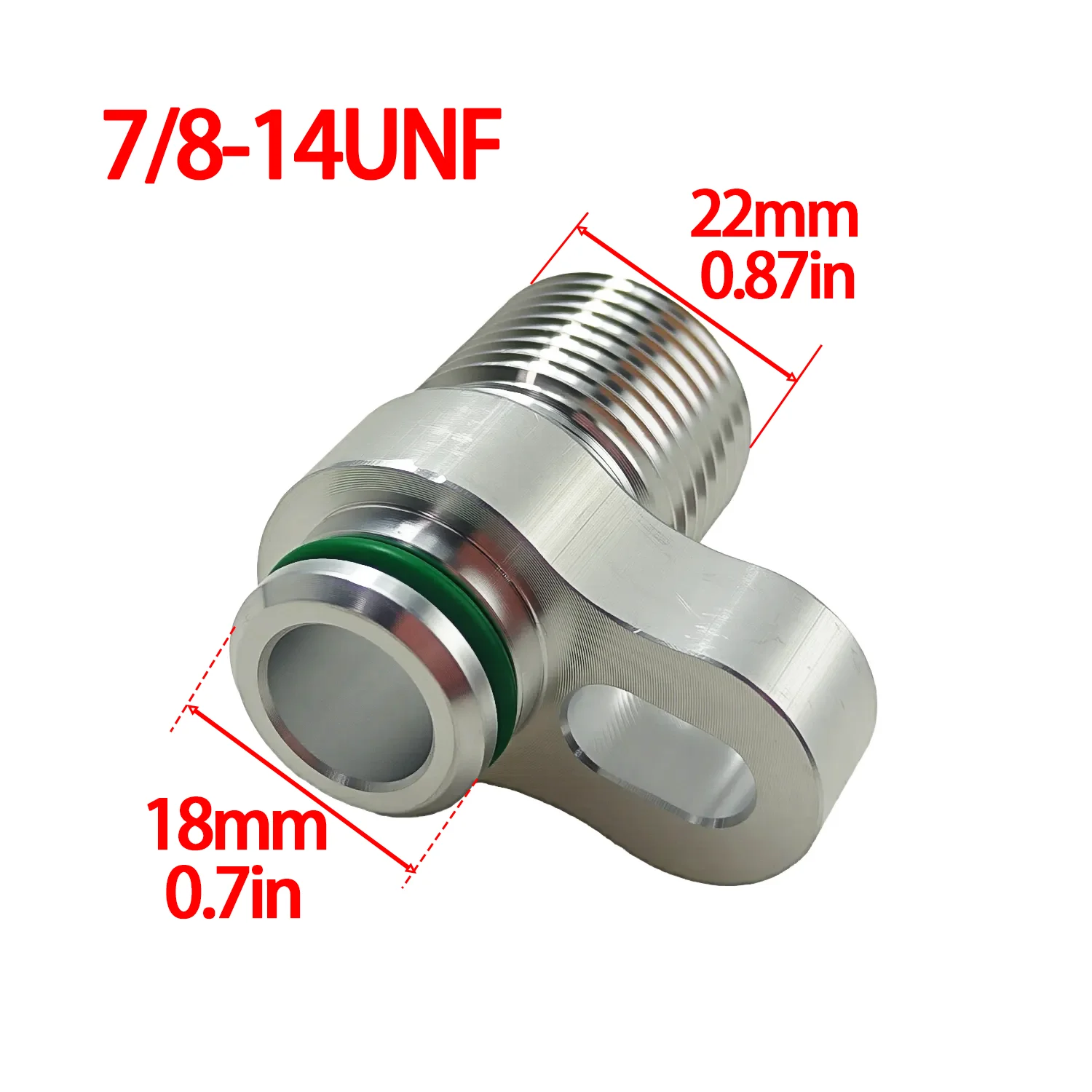 Air Conditioning Hose R134aCustom A/C Lines AC Compressor Drier Condenser Radiator Fitting Adapter for Auto view 6