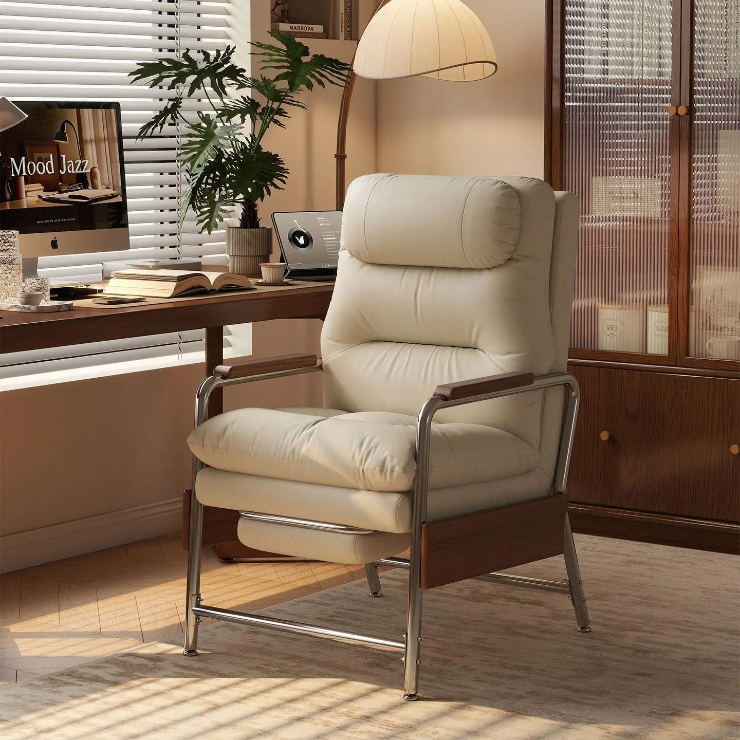 study desk chair office chair single sofa widened and enlarged seat