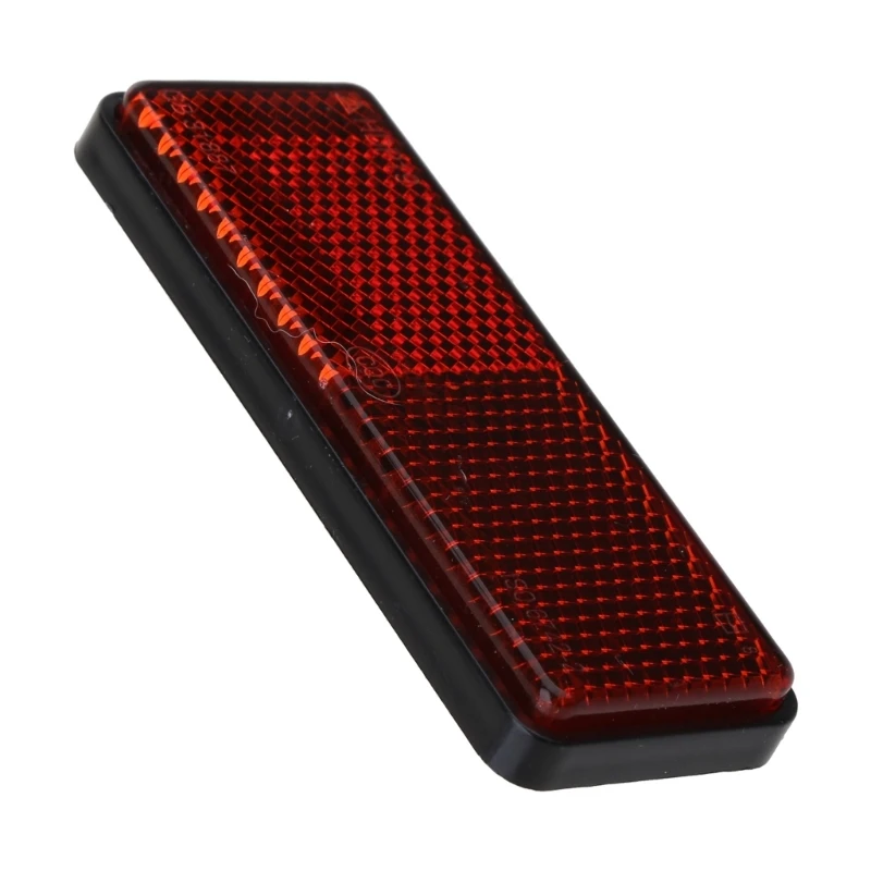 1pc ATV Rear Reflector For ATV Motorcycle Dirt Bike Scooter Quad Red Rectangle Reflective Plate For Yamaha Motorcycle