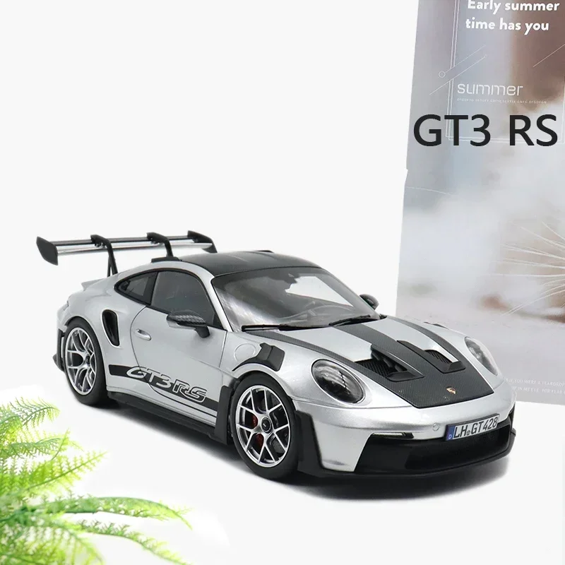 1:36 Porsche 911 992 GT3 RS Alloy Track Racing Car Model Diecast Metal Toy Sports Car Model High Simulation  Essential Ornaments