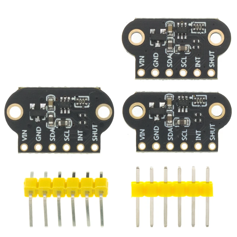 VL6180/VL53L0X/VL53L1X czas lotu (ToF) moduł czujnika laserowego TOF050C TOF200C TOF400C 50CM/2M/4M IIC dla Arduino STM32