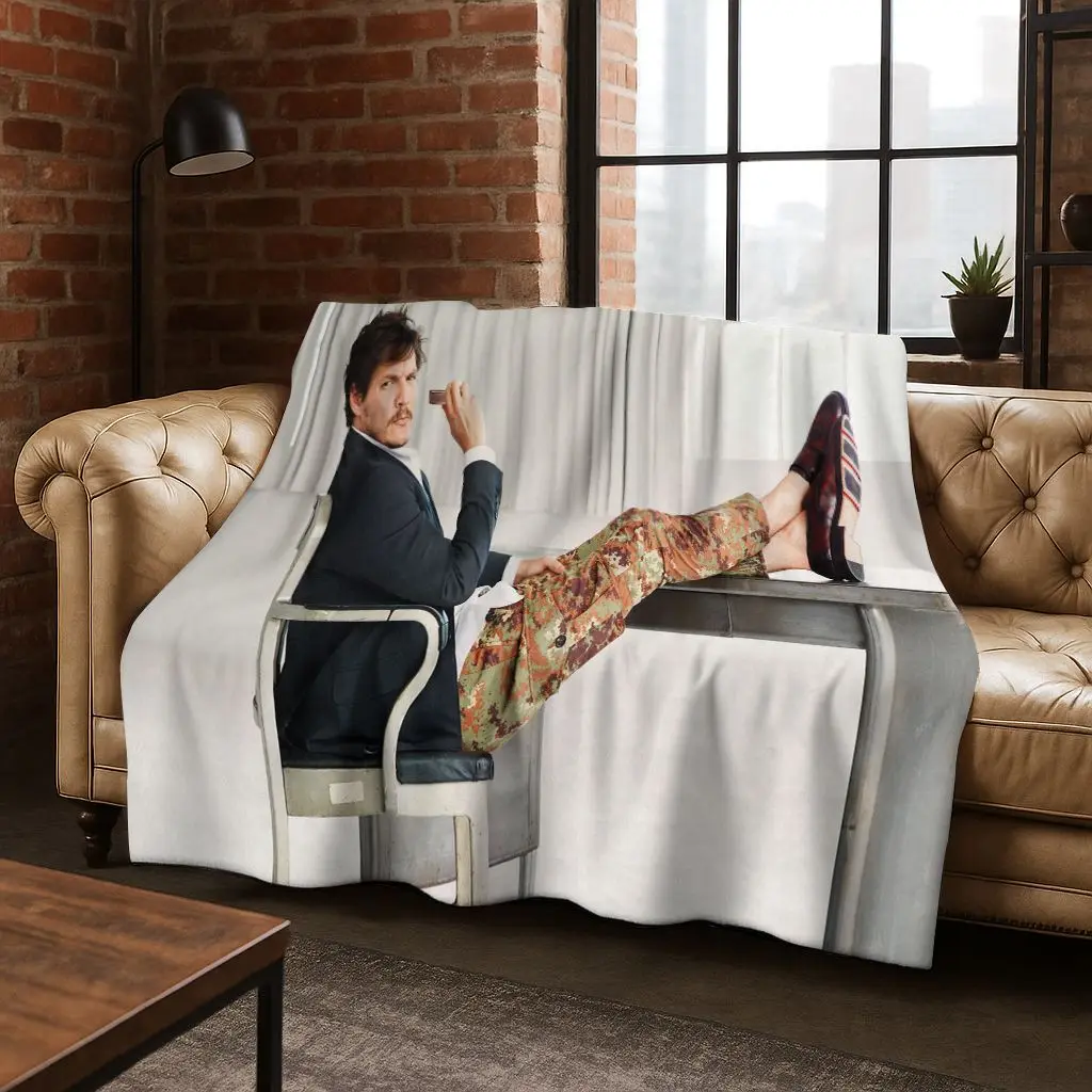 ثلاثية الأبعاد خوسيه بيدرو بالمسيدا باسكال ستار الفانيلا بطانية لينة بطانية دافئة لغرفة النوم غرفة المعيشة السرير السفر التخييم نزهة هدية