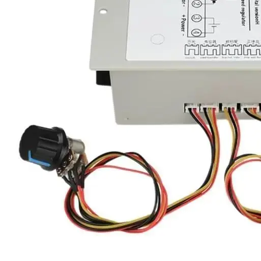 

DC10-55V DC10-55V Motor Speed Regulator H-bridge DC Brushed Motor 20A Digital Percentage Tachometer Motor