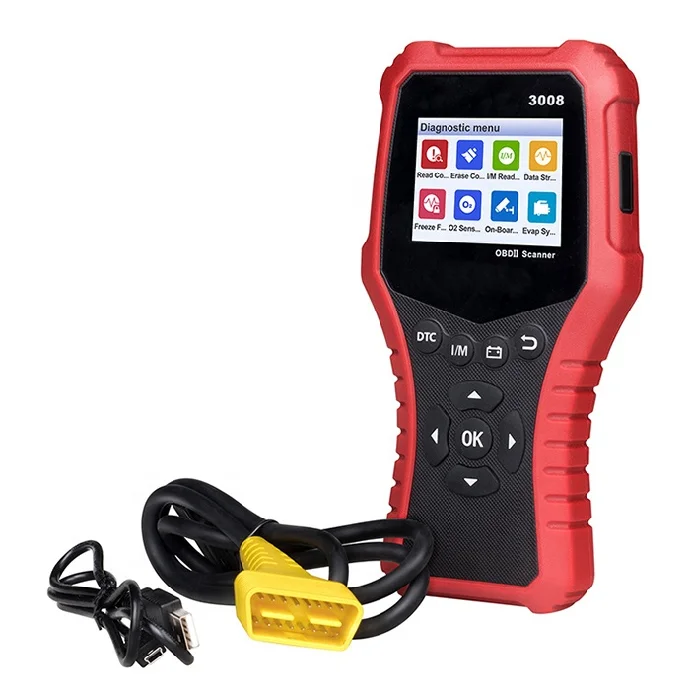 Hot selling X431 OBD2 Scanner CR3008 Car Diagnostic Tool Check Engine Battery Auto OBDII Code Reader