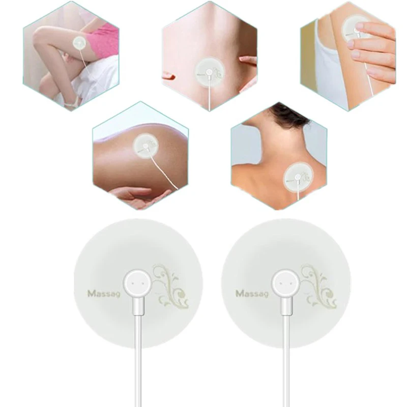 Portable Mobile Phone Massager Electric TENS Therapy Body Massager EMS Digital Therapy Machine Mini Shoulder Neck Massager