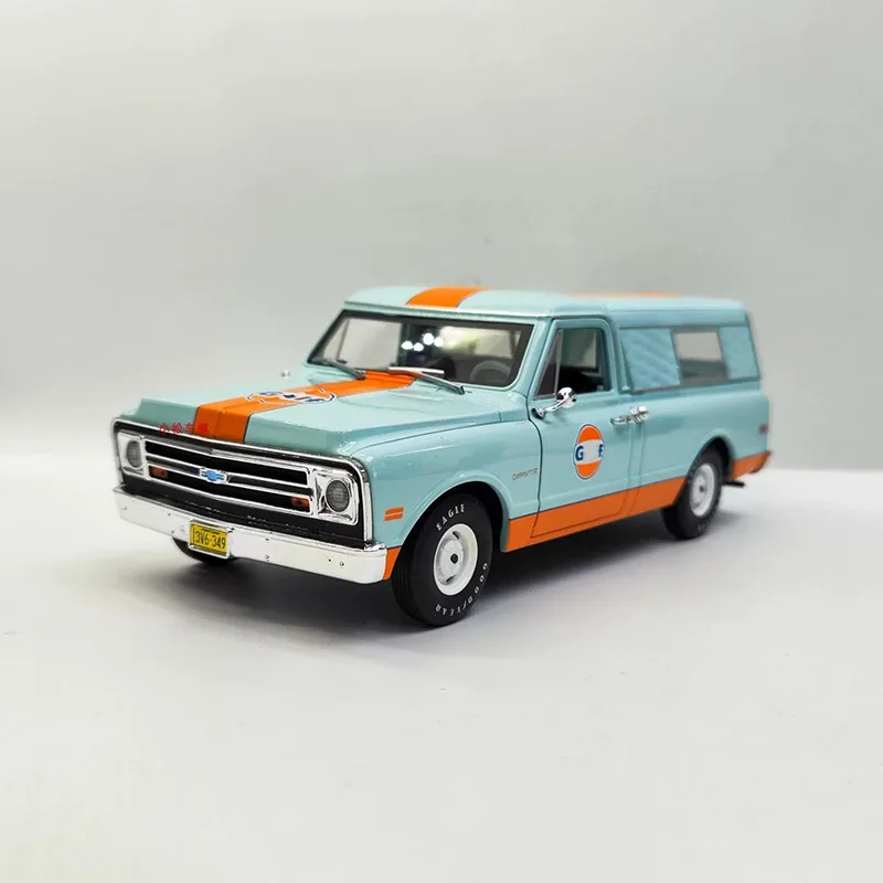 

GreenLight Diecast Alloy 1/24 Scale 1968 C-10 Car Model Static Collection Decorated Souvenir Gift Hobby & Toys