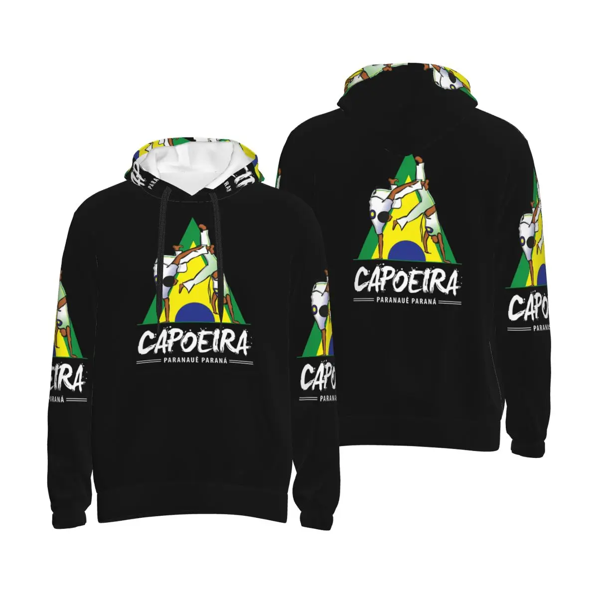 Capoeira Paranaue Hoodie Harajuku Pullover Autumn Winter Men's Women's Sweatshirts Long Sleeve Tops