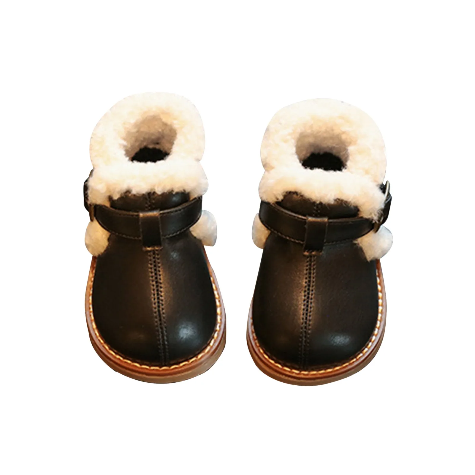 Girls Knee High Snow Boots Baby Girls Shoes Autumn And Winter Baby Girls Walking Shoes Soft Soled Shoes 1 2 Girls Rising Boots