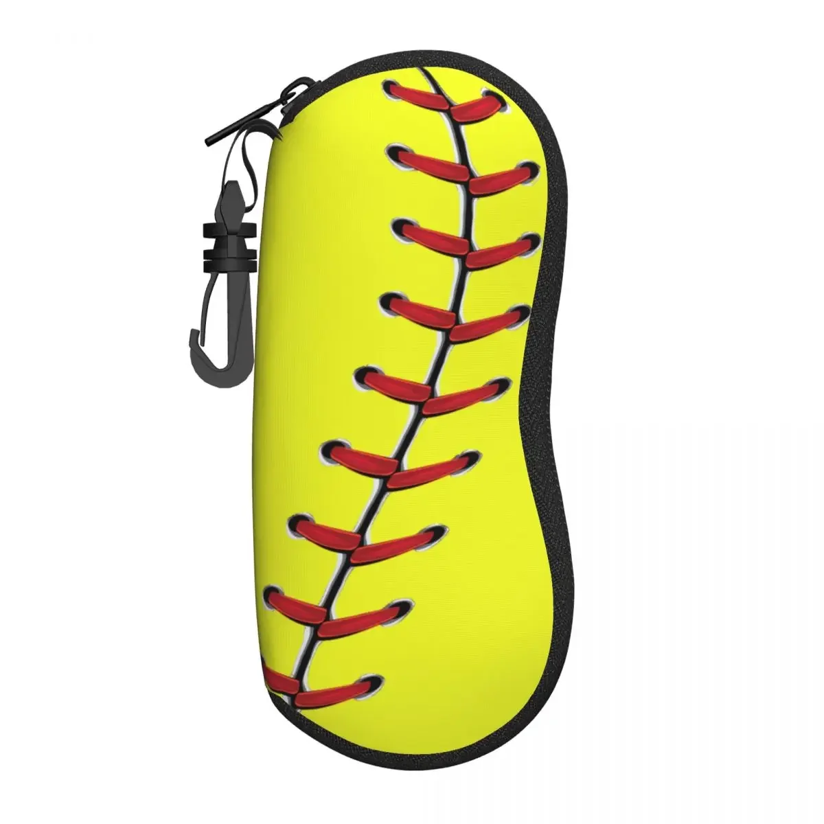 

Custom Softball Baseball Lace Glasses Case Cool Shell Eyeglasses Case Sunglasses Box