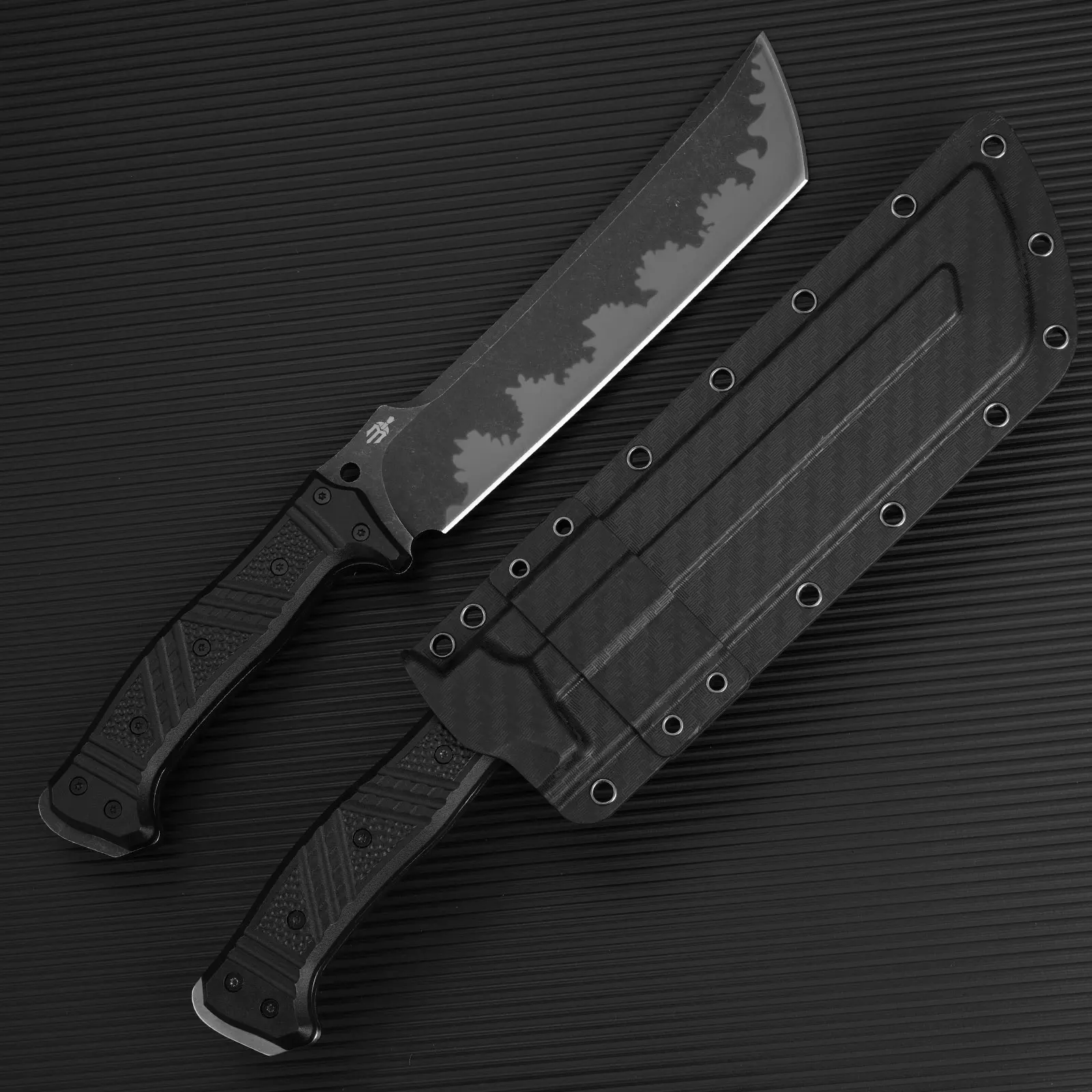 Sharp Military Tactical Knife, Self-Defense, Fixed Blade, Outdoor Jungle Multi-purpose Survival Knife and Cutting Knife