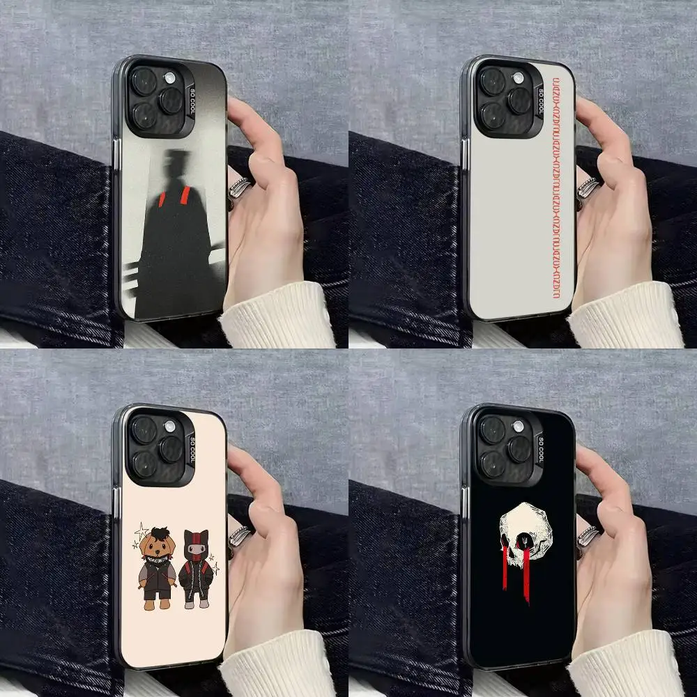 

Phone Case For iPhone 16,15,14,13,12,11,Mini,Pro,E,SE4,XS,MAX T-Twenty Music One Cool P-Pilots Black Candy Matte Cover