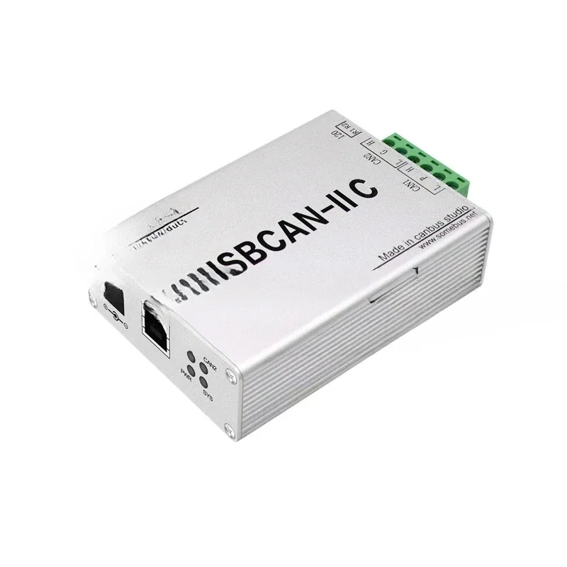 

Модуль USB-CAN USBCAN-II C Анализатор шины USB CAN-карта Новая энергия CAN-отладка автомобиля