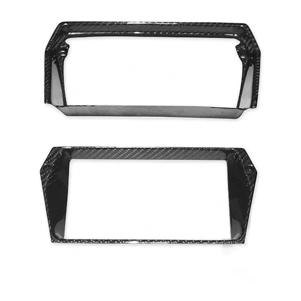 Dry Carbon Central Control Large Screen Frame Inner Frame And Outer Frame 2PCS/Set for Lamborghini LP700 Car Styling