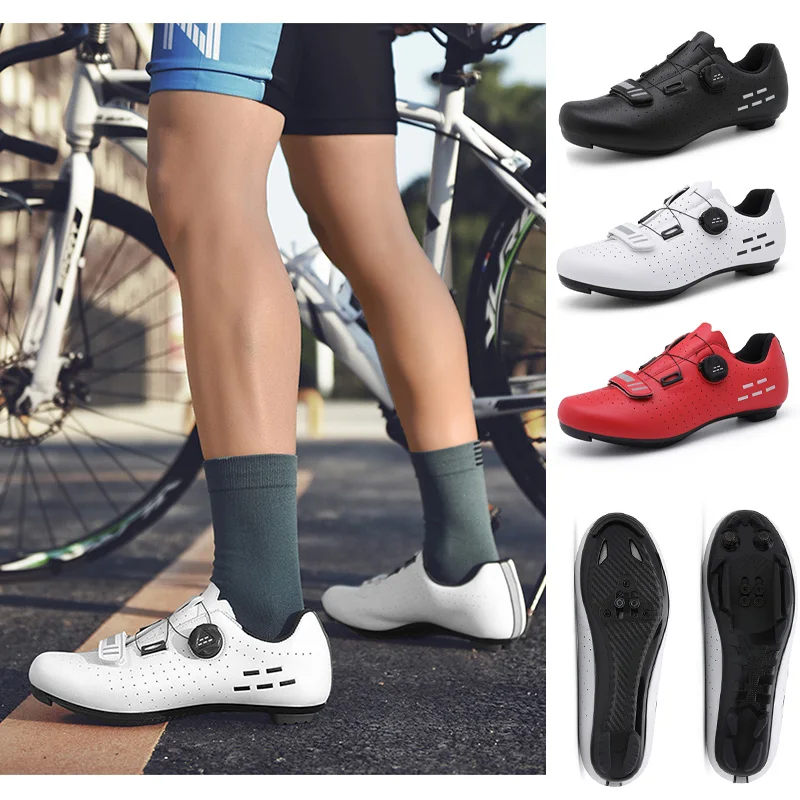 

Men's cycling shoes mtb road bike sneakers Non-slip Ultralight Mountain biking shoes Bicycle shoes spd road speed footwear