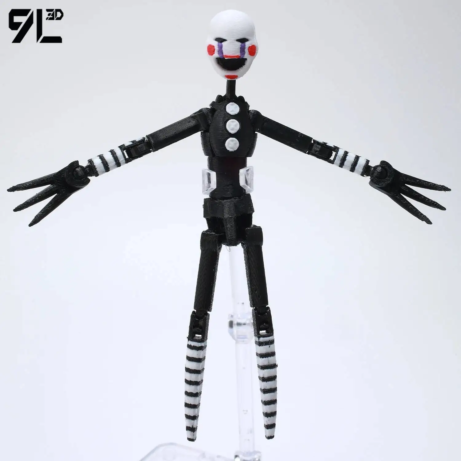 9L3D Dummy13 Lucky13 Bären-Actionfigur Spielzeug Vollbewegliches Anime-Modell Stressabbau Desktop-Dekoration, Horror-Spiel Sammlerstück – Detail 15