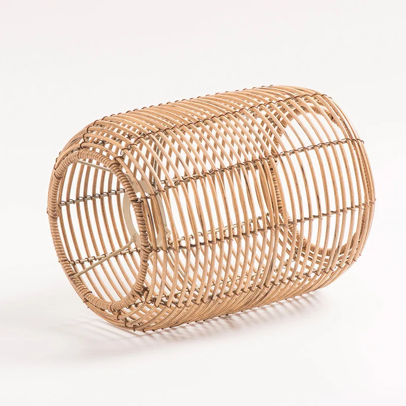 Boho handgemachte Licht dekorative schicke Schirm Lampenschirm Lampe einzigartige kreative Anhänger Abdeckung gewebte Beleuchtung künstlerische Leuchte Papier