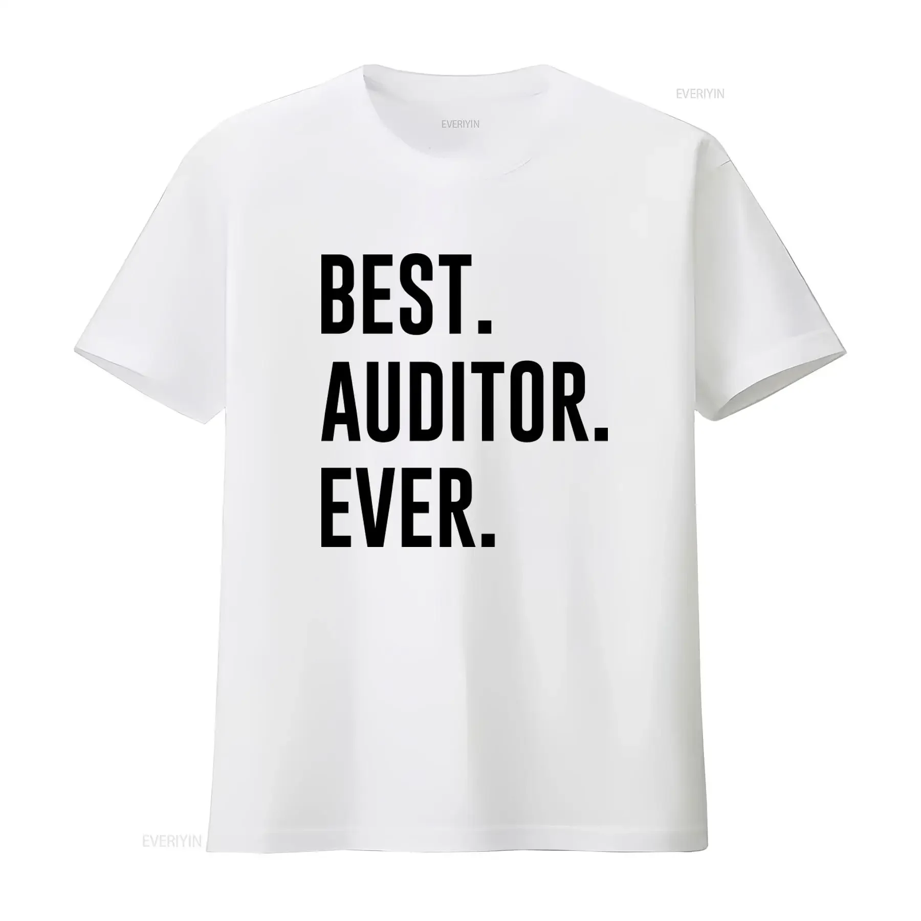 Best Auditor Ever T Shirt for with Stylish Design vintage Washed Soft streetwear Top For Everyday Wear Casual Unisex