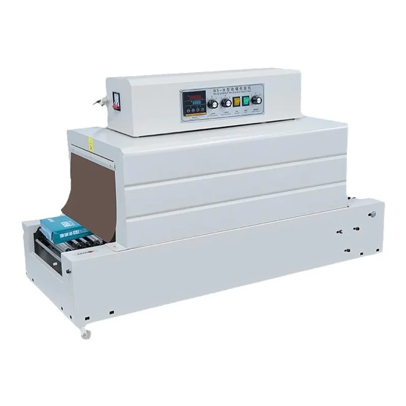 

Plastic film machine equipment tableware cosmetics gift box automatic plastic sealing and cutting baler