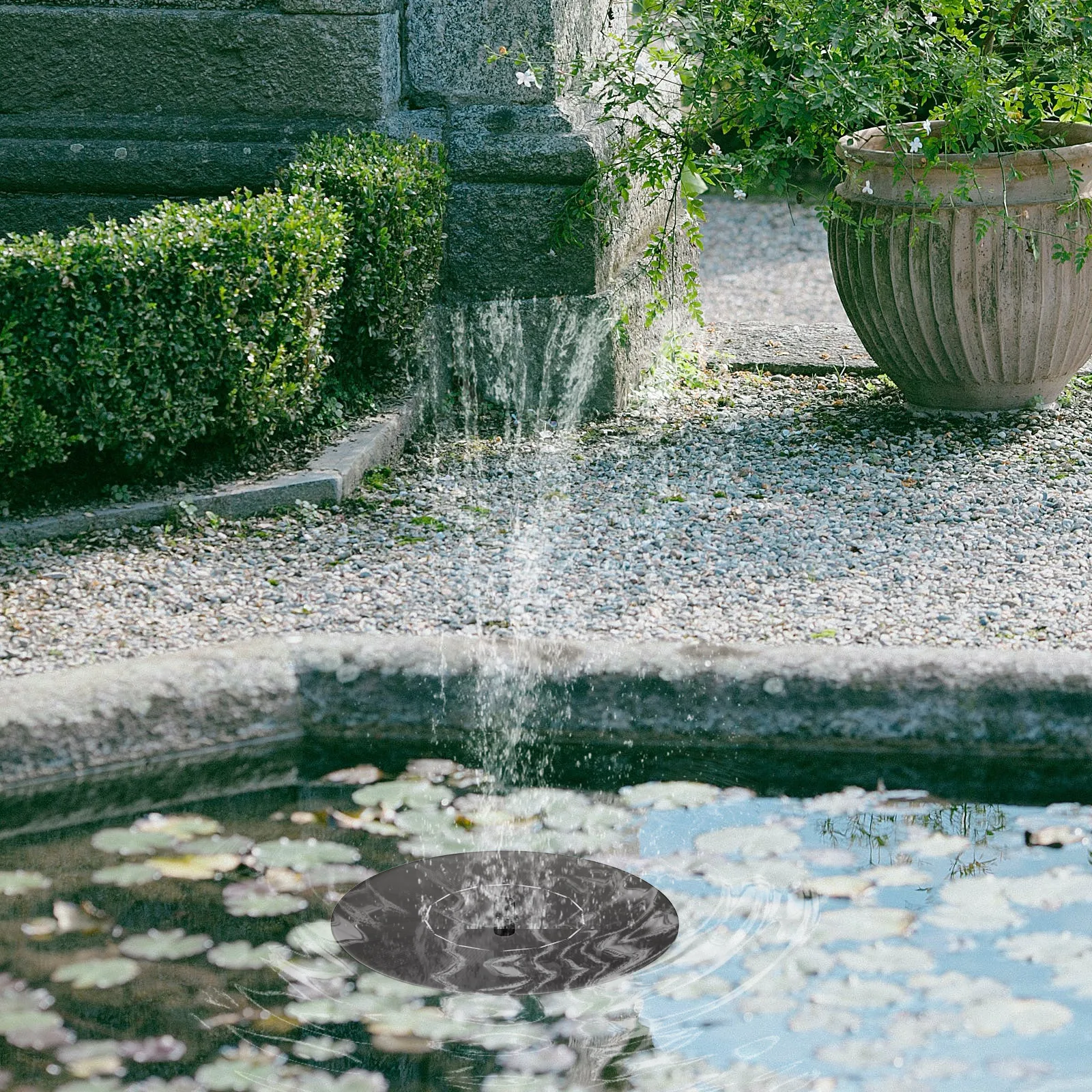 

Efficient Solar Fountain Pump for Gardens Ponds Yards As Birdbath Or Decorative Water Feature Solar Garden Fountain Reliable