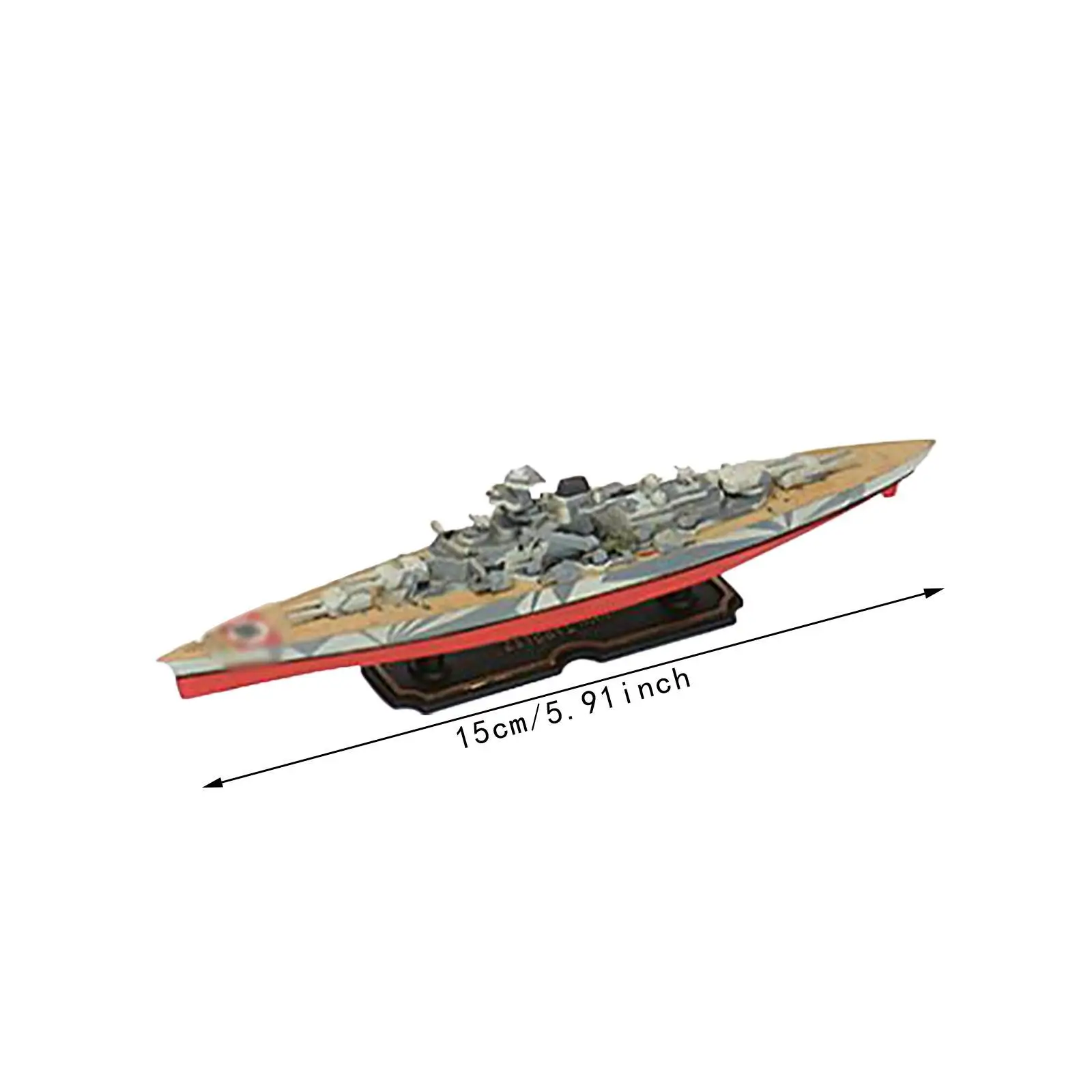 1/2000 Model Warships Ship Kits DIY Assembled Tabletop Decor Collection Building Model Kits Simulation for Gifts Party Favors