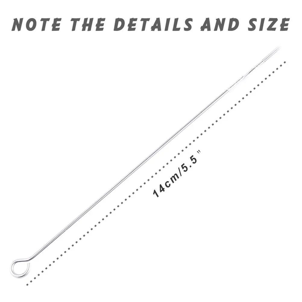 

100Pcs Tattoo Needles Professional Stainless Steel Disposable Sterile Round Liner Needles Mixed 3rl 5rl 9rl 5rs 7rs