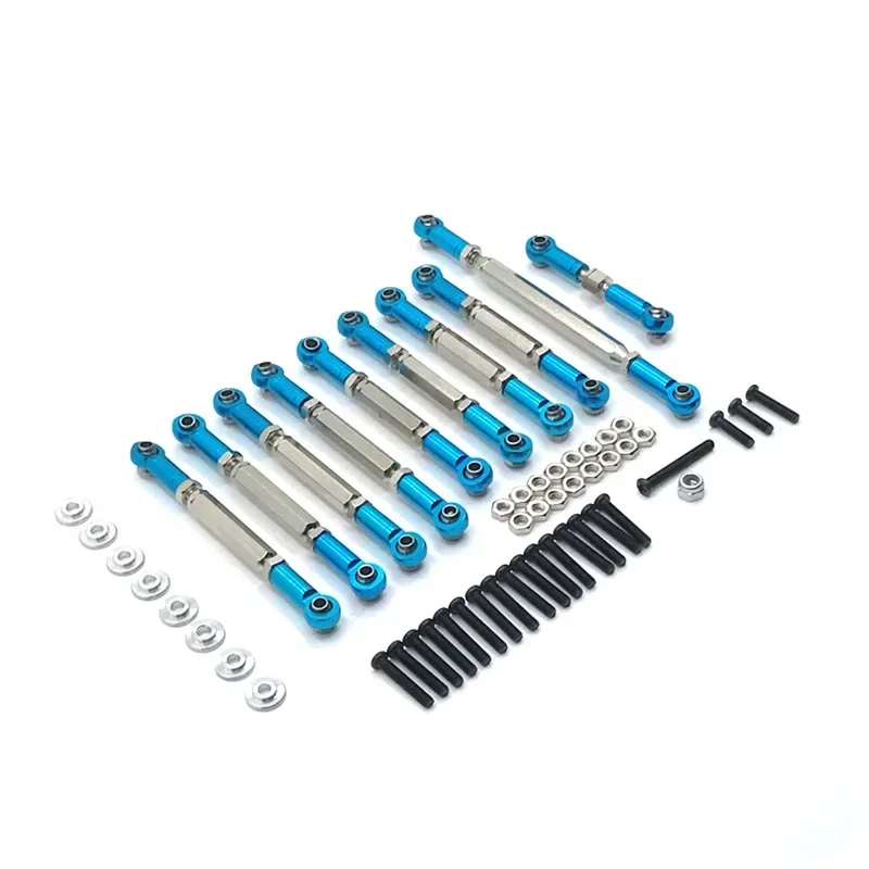 Metal upgrade parts Pull Rods for MN D90 D91 D96 D99S MN90 MN99 MN99S 1:12 RC Car MN99S