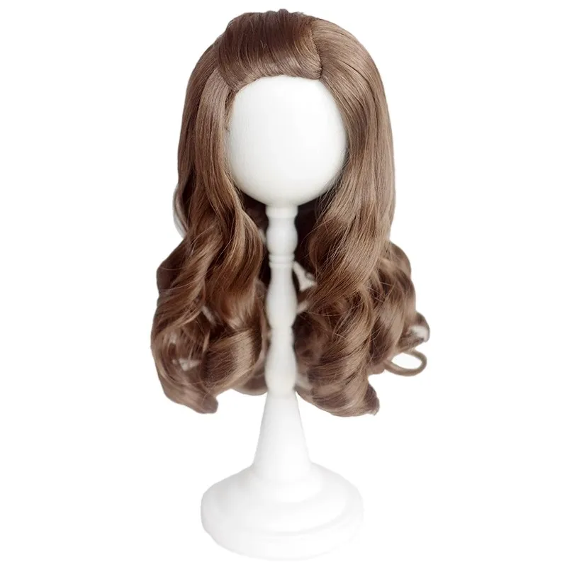 BJD doll wig suitable for 1/3 1/4 1/6 size cute doll wig wool curly hair doll accessories