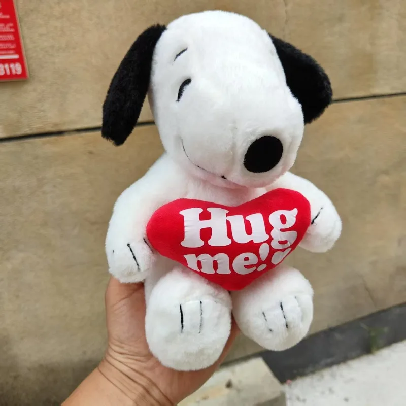 Nuovo simpatico e carino peluche Snoopy, bambola di peluche carina, bambola di cartone animato, regalo di compleanno, decorazione della stanza, regalo per ragazza per gli amici