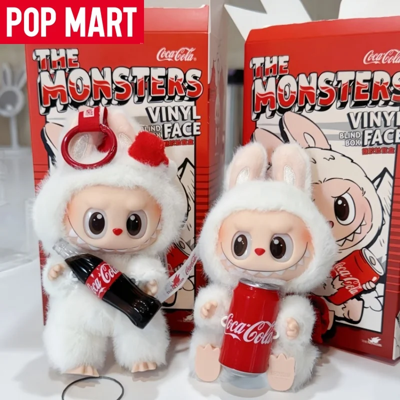 

Genuine POP MART Labubu The Monsters Coca Cola Series Blind Box Vinyl Face Plush Dolls Toys Pendant Action Figure Birthday Gifts