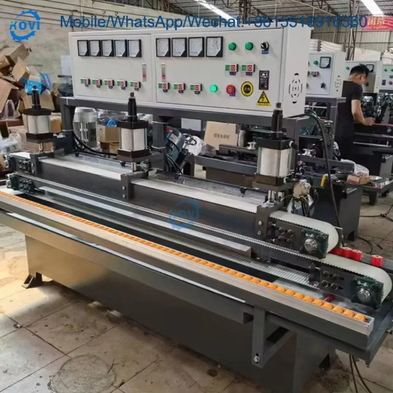 Small Port le 4 Motor Beveled Glass Mirror Edge Beveling Polishing Machine Glass Beveling Chamfer Grinder Polishing Machine
