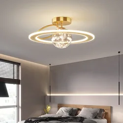 Modern Led Ceiling Chandeliers Lights Luxury Golden Glass Ball Ceiling Lamp Living Dining Table Bedroom Home Decoration Lighting