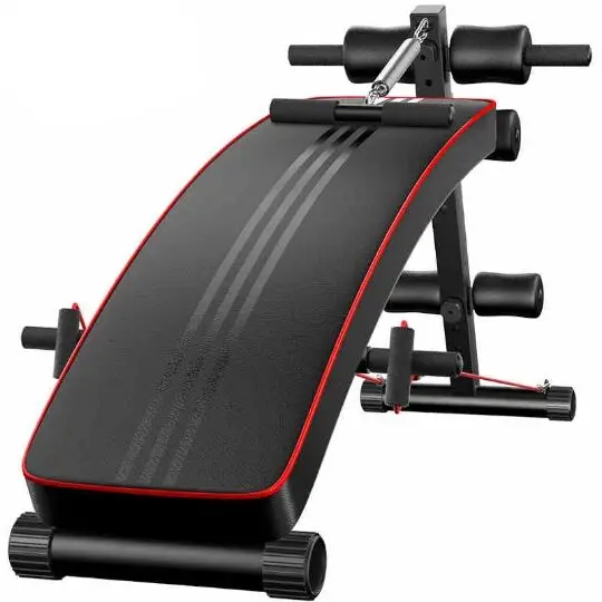 Dumbbell stool sit-up multifunctional auxiliary fitness chair bird folding bench push fitness equipment Multi Sit up Bench