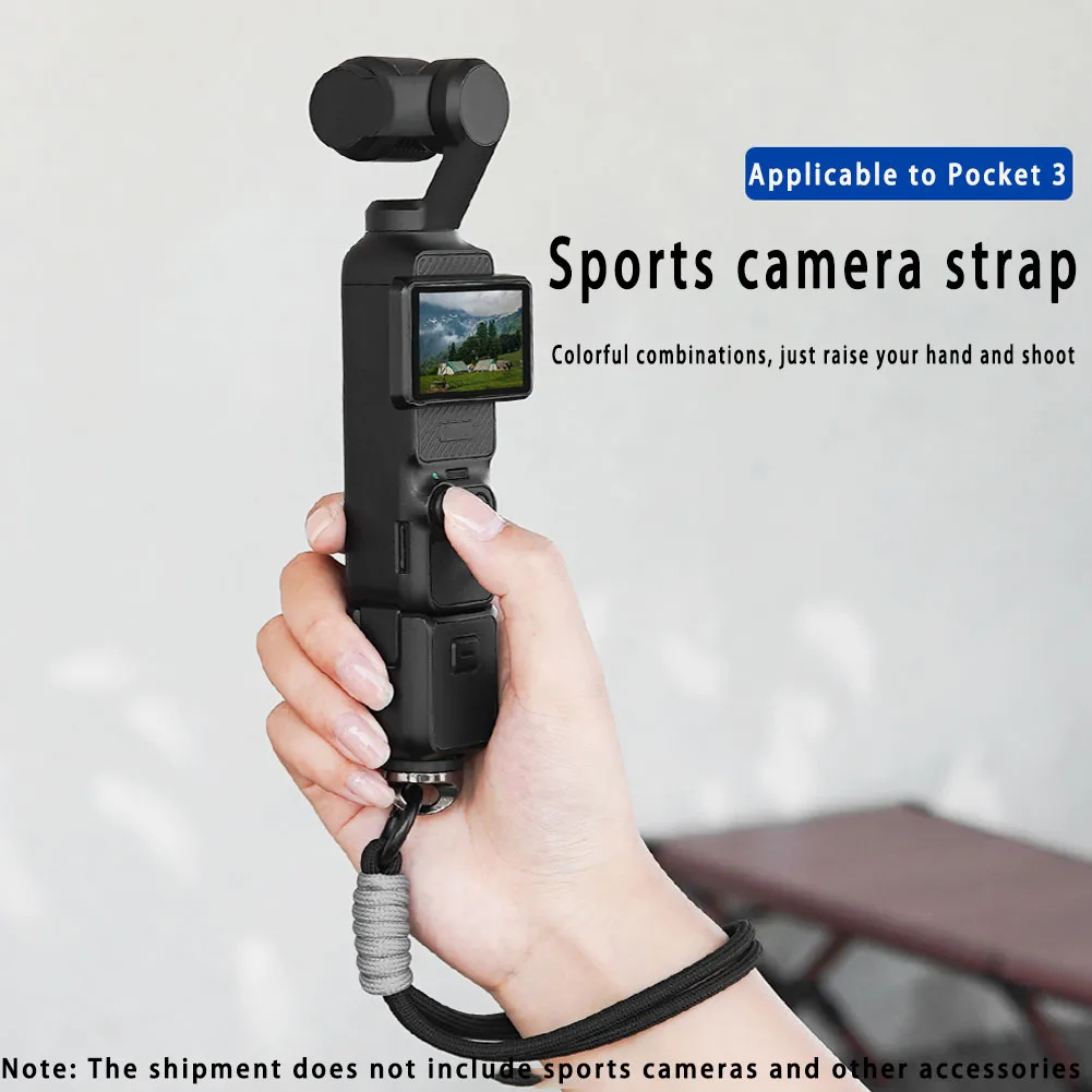 Wrist Hand Strap for Dji Pocket 3 Hand Lanyard Handheld Wristband for Insta360 X3 X4 Dji Osmo Pocket 3 Action Camera Accessories