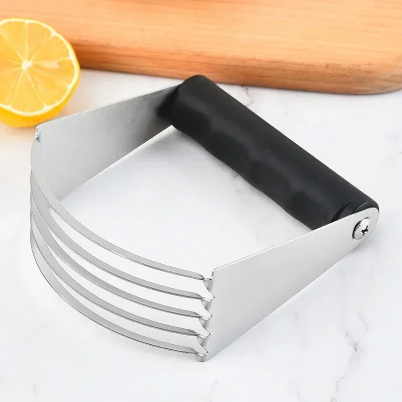Multi-Purpose Dough Blender Mixer Cream Flour Mixer Scutters Flour Cutters Stainless Steel Powder Beater Rammer Baking Tools