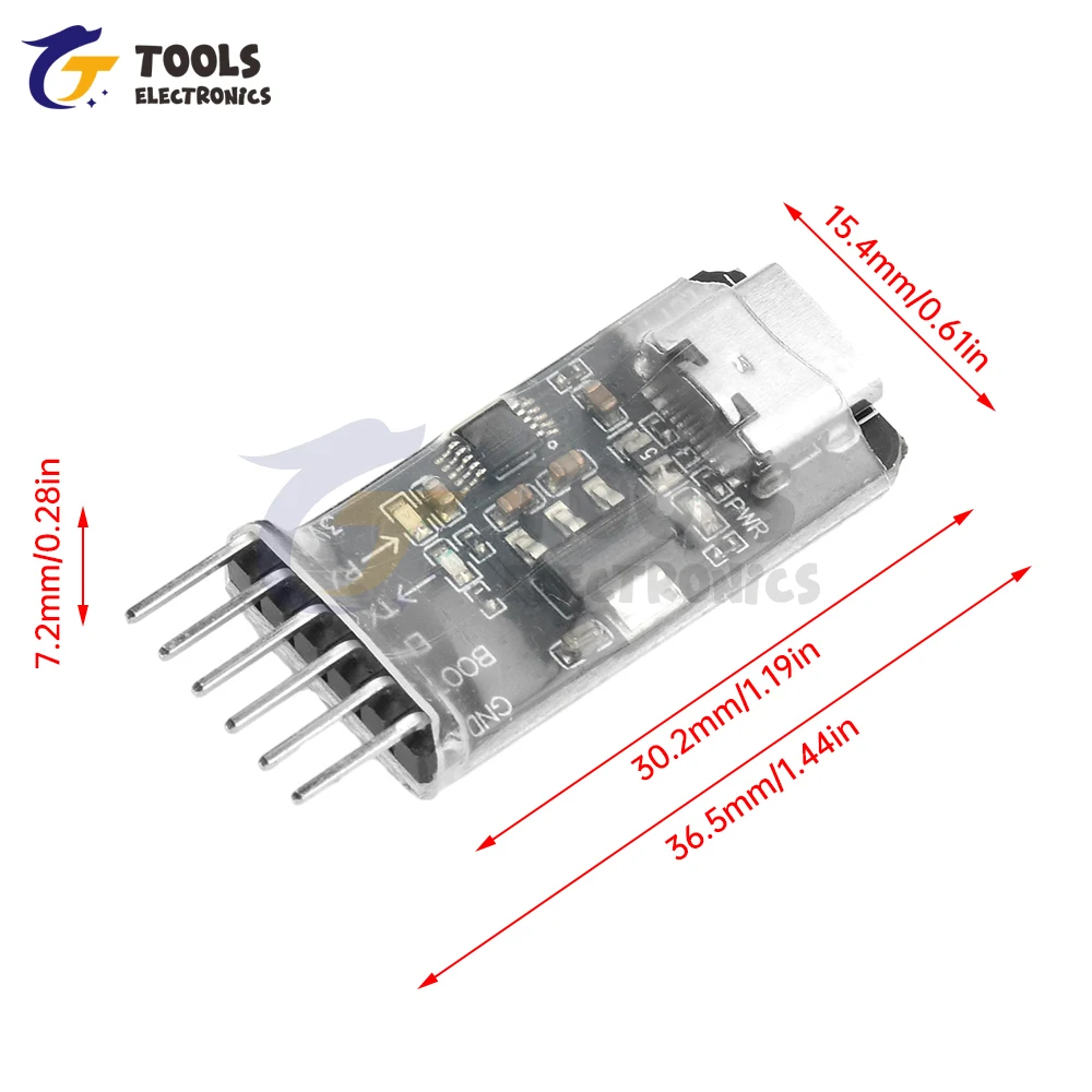 Type-C USB to TTL Module ESP32 Auto Downloader Module Auto Burner ESP8266 Burner USB to Serial Burner Module