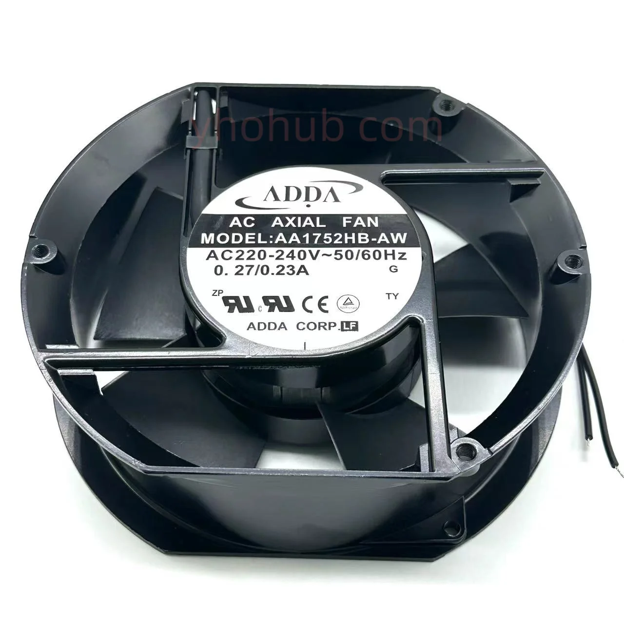 

ADDA AA1752HB-AW AC 220V-240V 172x172x51mm Server Cooling Fan