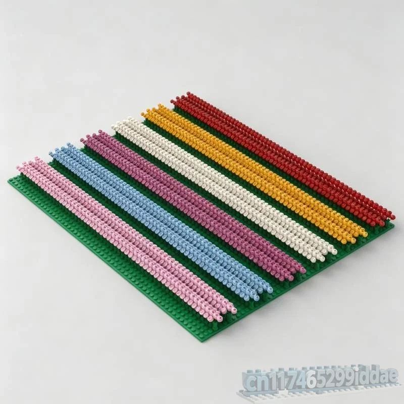 3864PCS City Scale Tulip Field Flower Garden MOC Model Custom Puzzle DIY Creative Assembly Educational Toy Blocks Gift Display