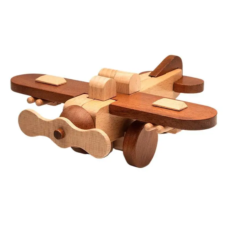 Houten bouwstenen met pen- en penverbindingen, bouwspeelgoedset voor kinderen vanaf 3 jaar, creatieve stapelblokken met meerdere