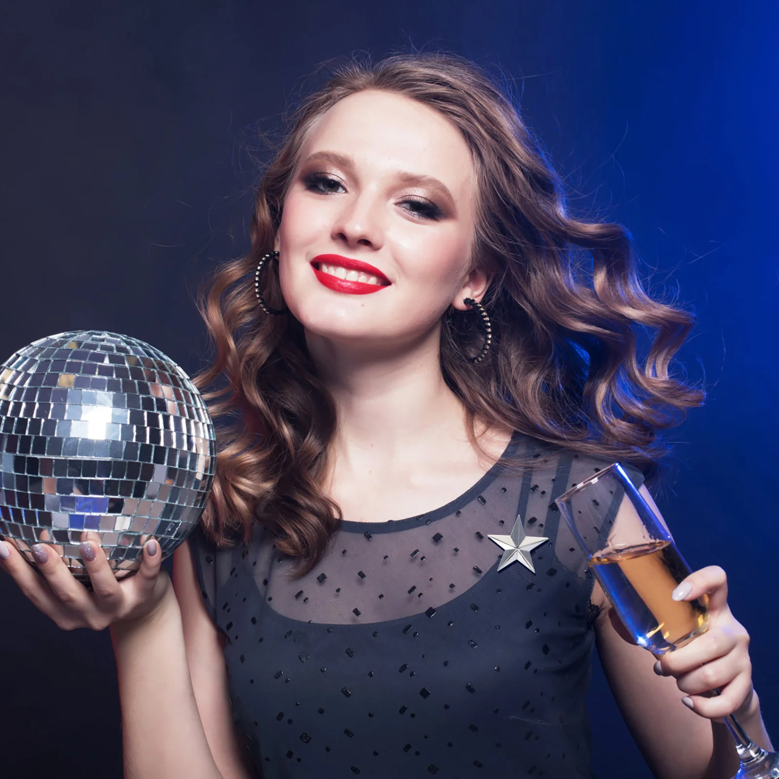 12 قطعة دبوس ستار موضة ستار تصنيف شارات بلينغ شارات الزخرفية ل ثوب معطف قبعة هدية عيد الاستقلال