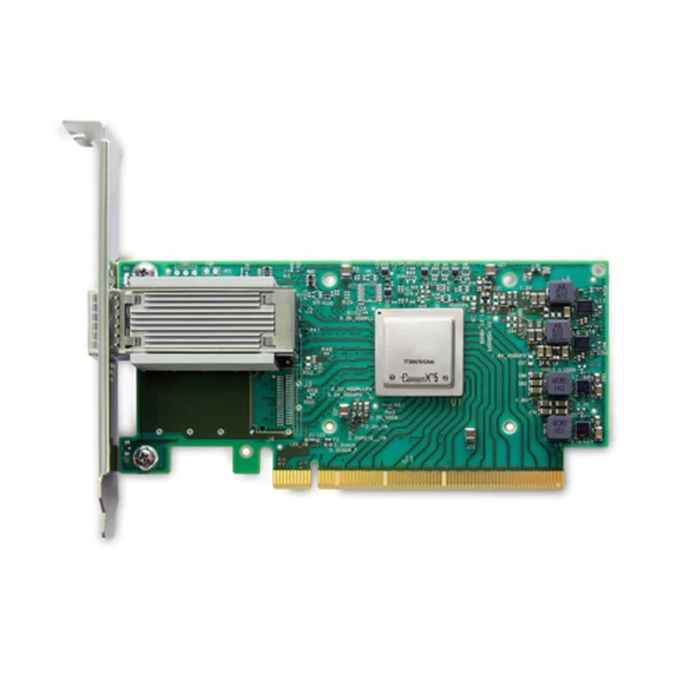 50Gb/s MCX413A-GCAT ConnectX-4 EN 50GbE PCIe3.0 x8 QSFP28/QSFP+/QSFP CX413A PC Network Card InfiniBand NIC